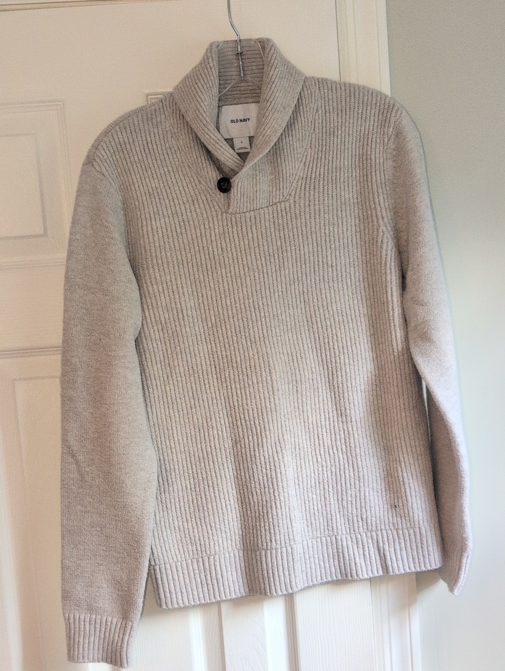 Old Navy Men's Turtleneck Ribbed Sweater - Light Beige